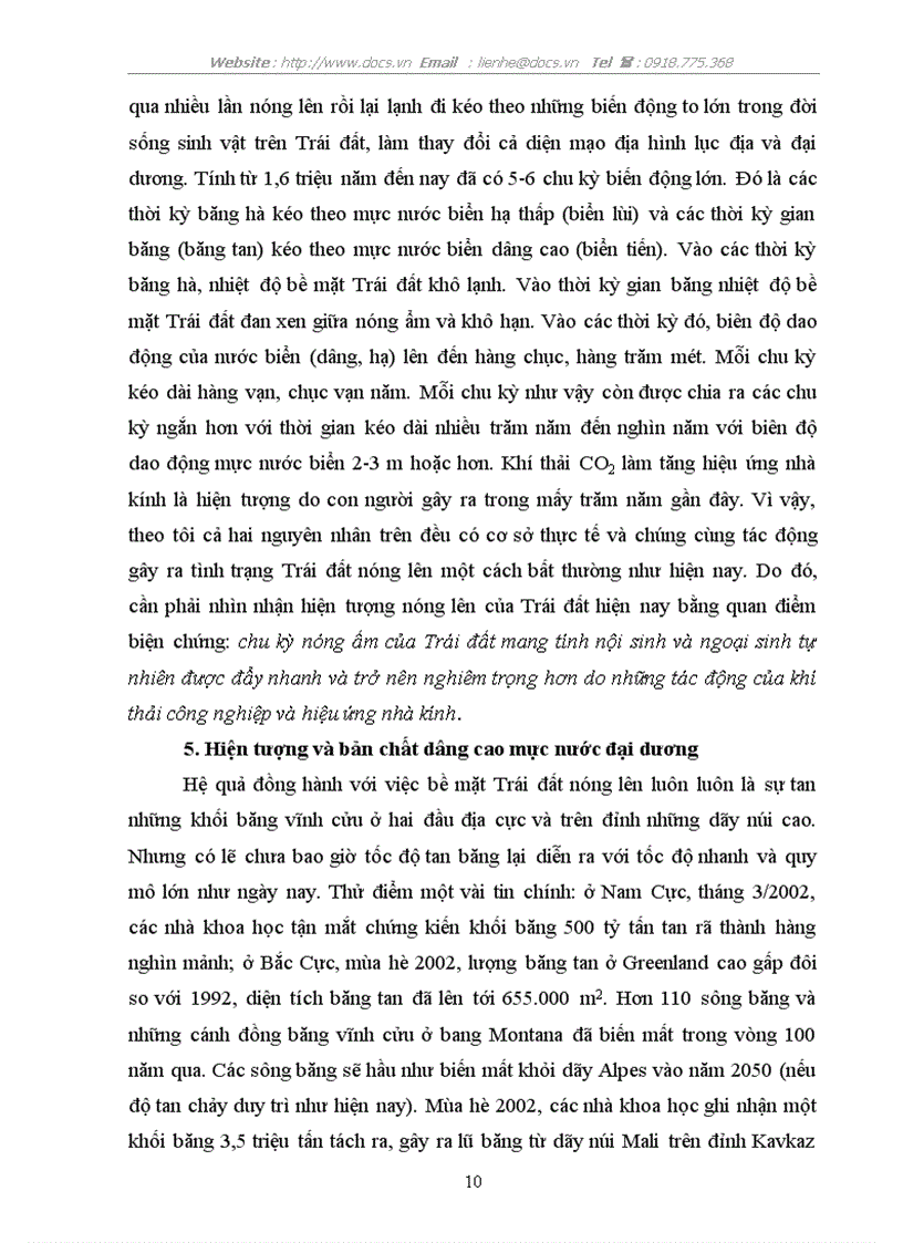 image for page Tài liệu về biến đổi khí hậu toàn cầu và ảnh hưởng của biến đổi khí hậu đến suy thoái các nguồn tài nguyên thiên nhiên và đói nghèo ở việt nam