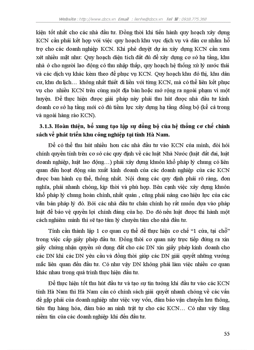 image for page Phương hướng và giải pháp nhằm thu hút vốn đầu tư vào trong các khu công nghiệp tỉnh Hà Nam