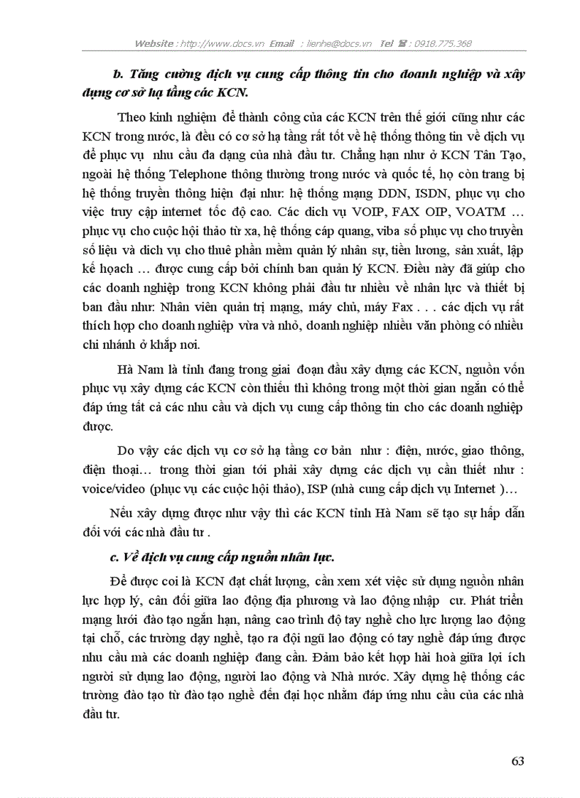 image for page Phương hướng và giải pháp nhằm thu hút vốn đầu tư vào trong các khu công nghiệp tỉnh Hà Nam