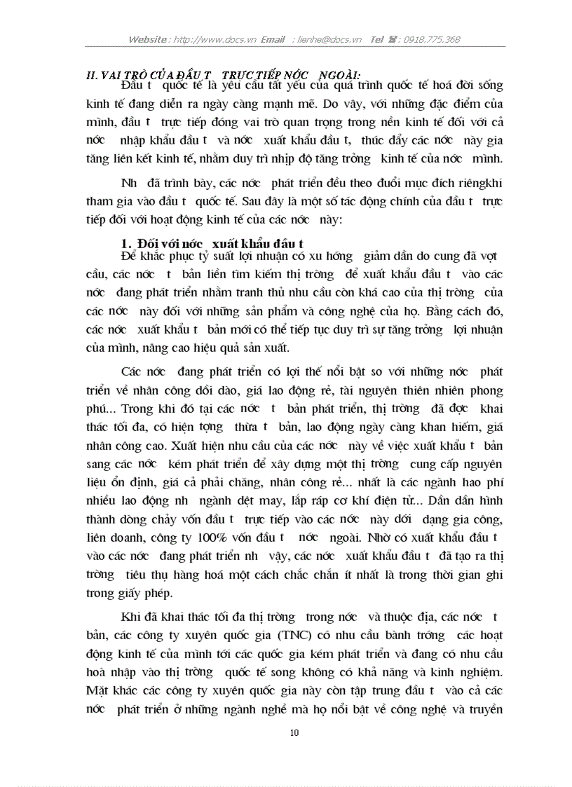 image for page Đầu tư trực tiếp nước ngoài tại Việt Nam Vài nét về thực trạng và giải pháp