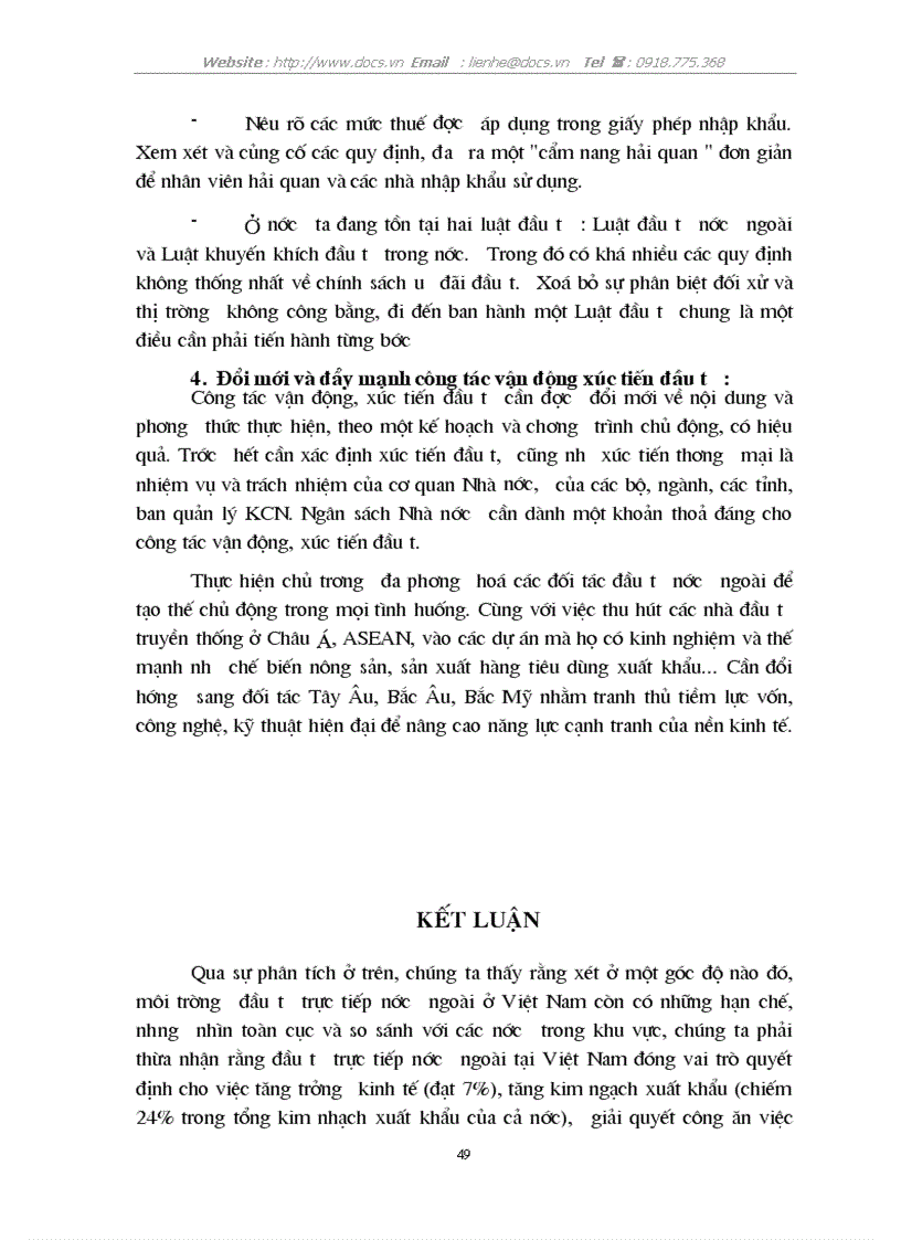 image for page Đầu tư trực tiếp nước ngoài tại Việt Nam Vài nét về thực trạng và giải pháp