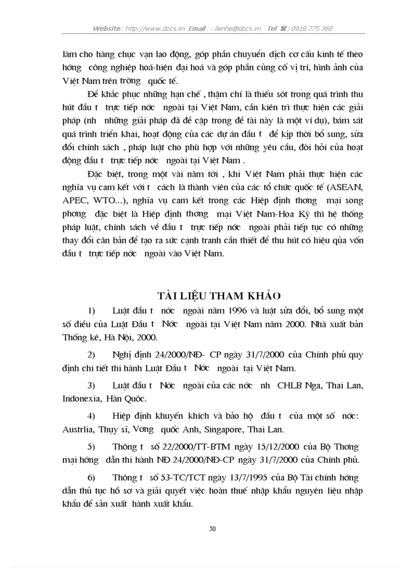 image for page Đầu tư trực tiếp nước ngoài tại Việt Nam Vài nét về thực trạng và giải pháp