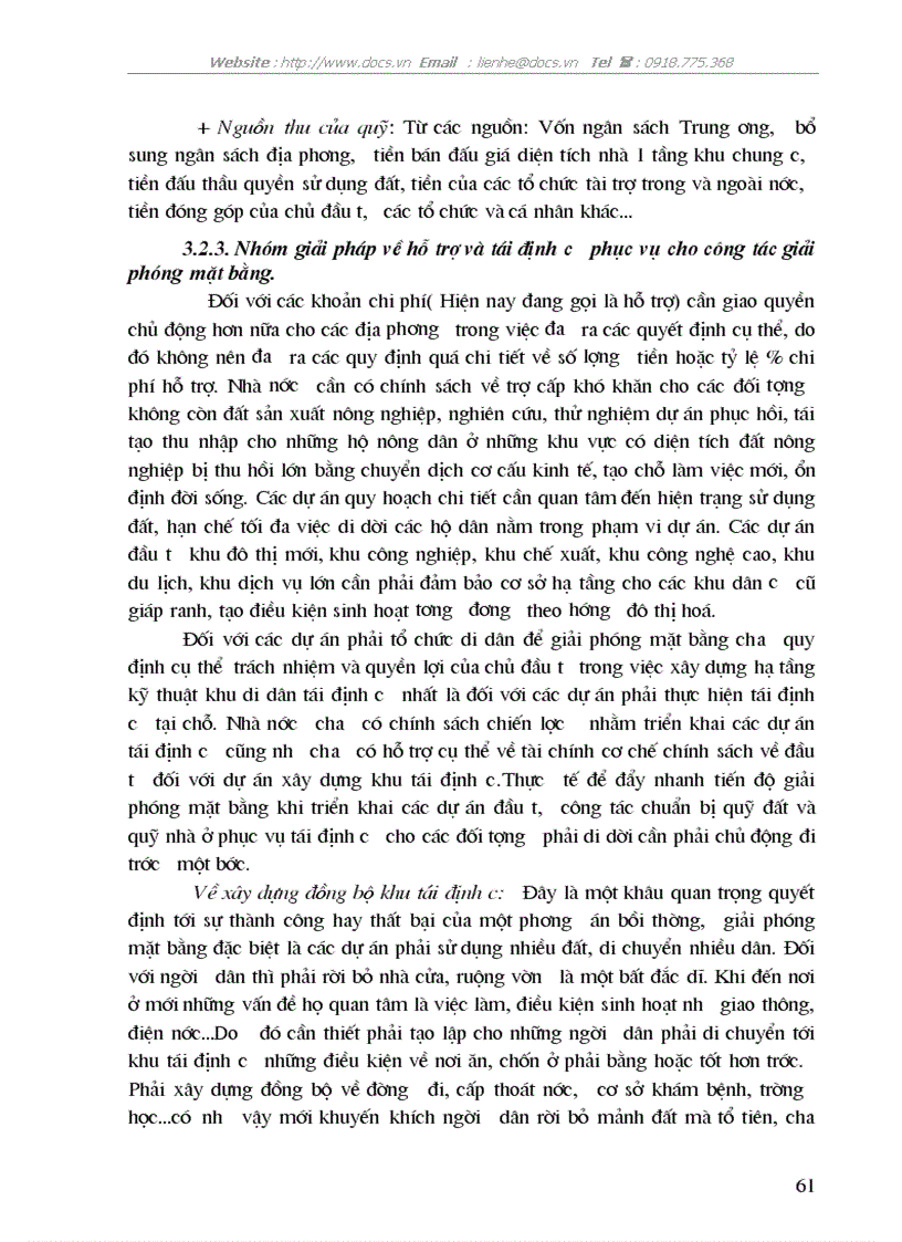 image for page Một số giải pháp chủ yếu nhằm đẩy nhanh công tác giải phóng mặt bằng trong thực hiện các dự án đầu tư trên địa bàn Thành phố Hà Nội