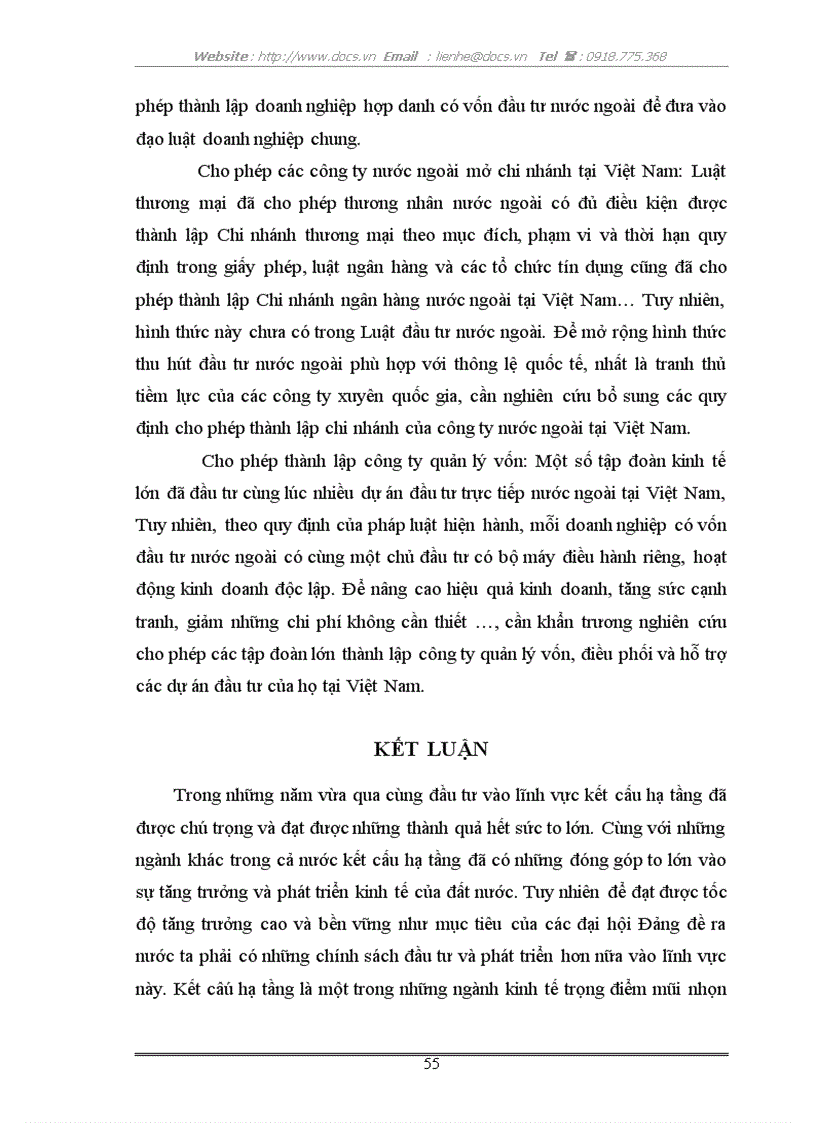 image for page Thực trạng và giải pháp thu hút FDI vào lĩnh vực kết cấu hạ tầng ở Việt Nam