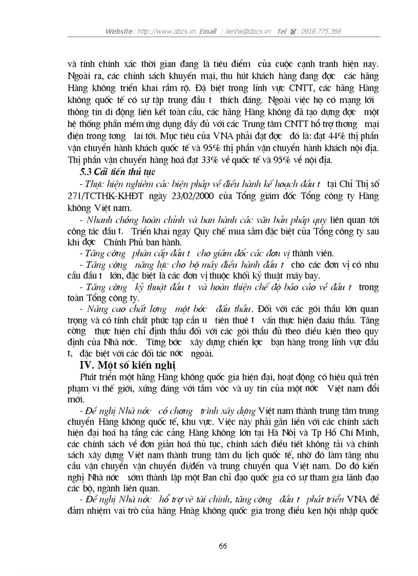 image for page Thực trạng giải pháp nhằm đẩy mạnh hoạt động đầu tư cho công nghệ thông tin ở Tổng C ty Hàng không VN