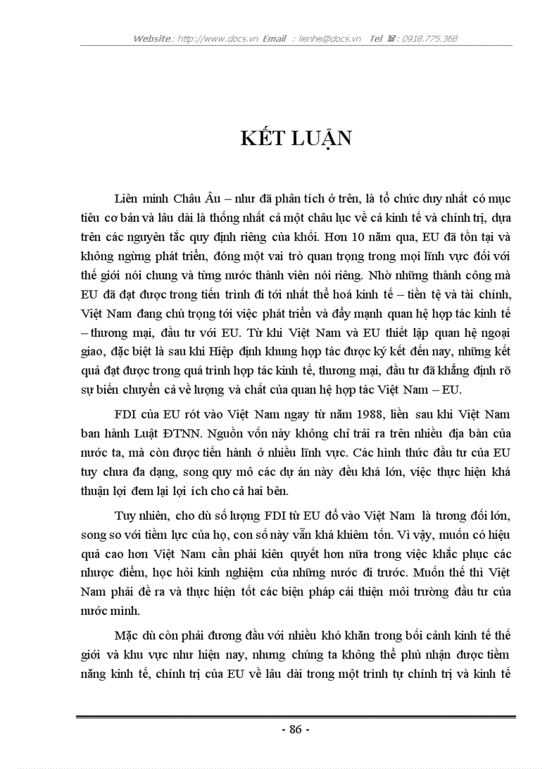 image for page Giải pháp thu hút FDI của EU vào Việt Nam giai đoạn 2006 2010