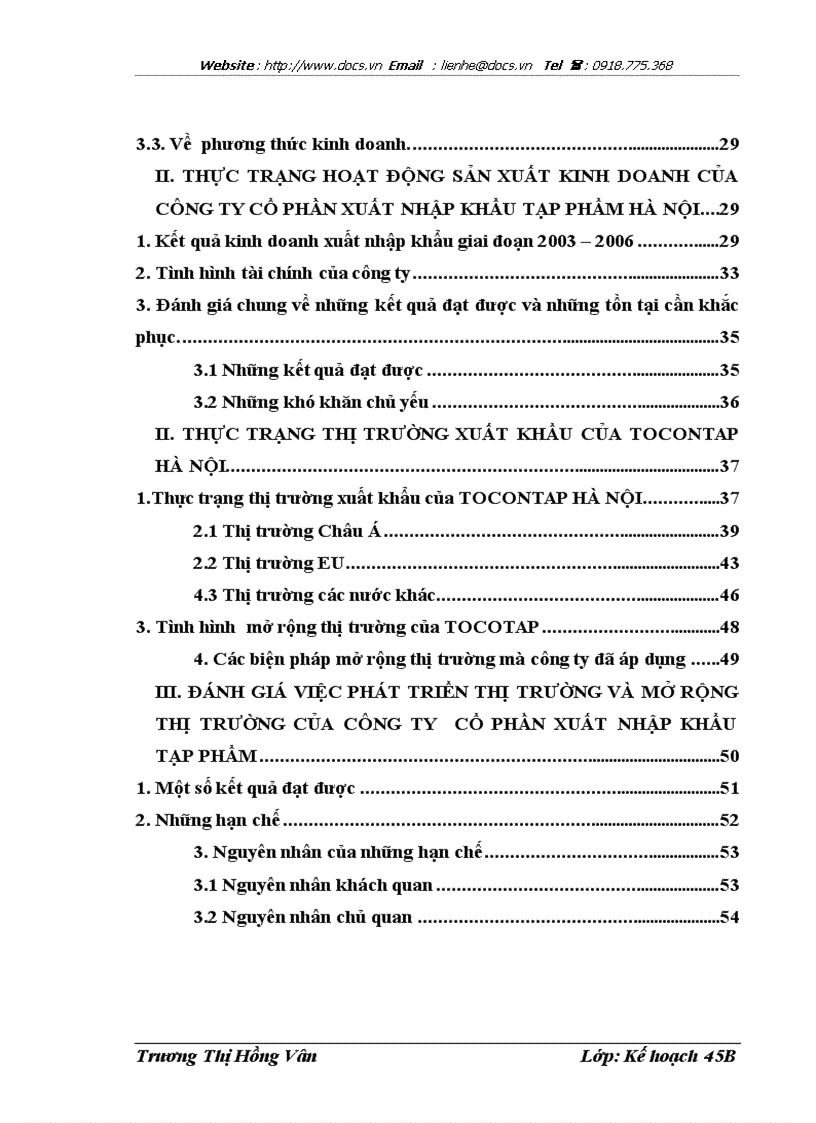 image for page Phương hướng và giải pháp phát triển thị trường xuất khẩu của Công ty cổ phần Xuất nhập khẩu Tạp phẩm