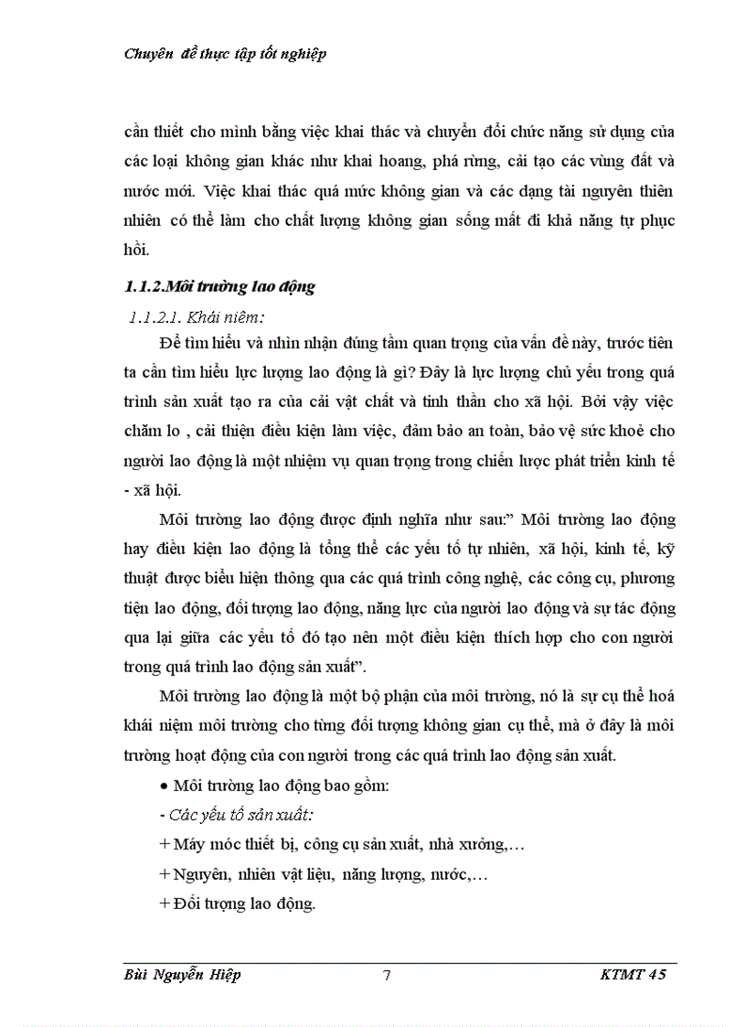image for page Bước đầu nghiên cứu môi trường lao động và ảnh hưởng của nó tới sức khoẻ người lao động tại công ty CP PTXD XNK Sông Hồng