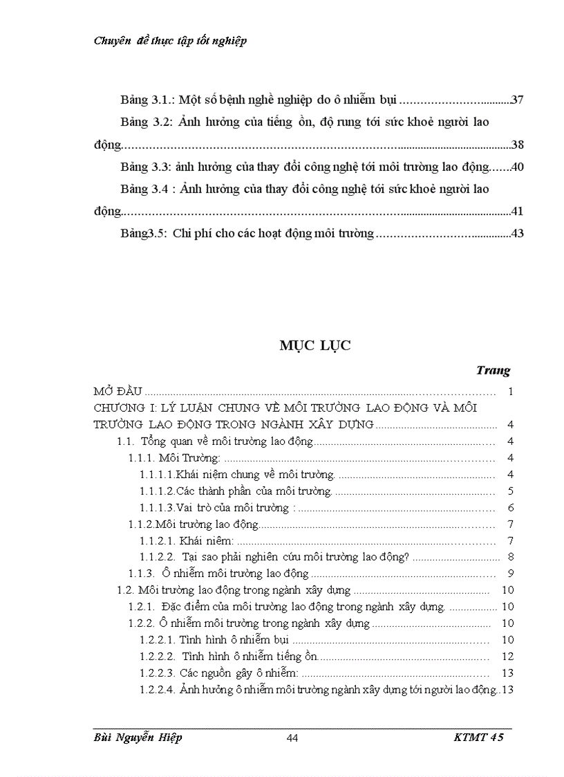image for page Bước đầu nghiên cứu môi trường lao động và ảnh hưởng của nó tới sức khoẻ người lao động tại công ty CP PTXD XNK Sông Hồng