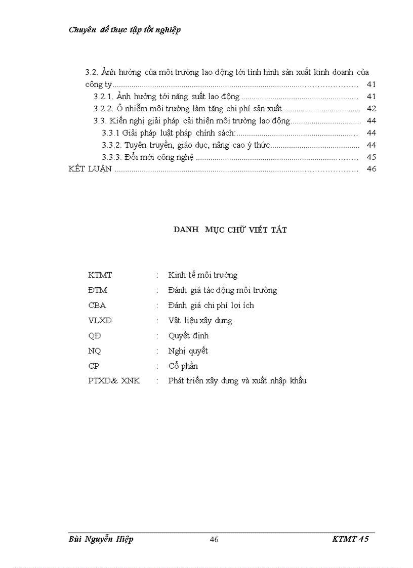 image for page Bước đầu nghiên cứu môi trường lao động và ảnh hưởng của nó tới sức khoẻ người lao động tại công ty CP PTXD XNK Sông Hồng