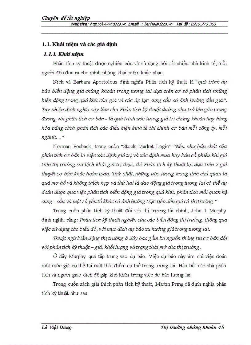 image for page Áp dụng phân tích kỹ thuật trong phân tích và đầu tư chứng khoán