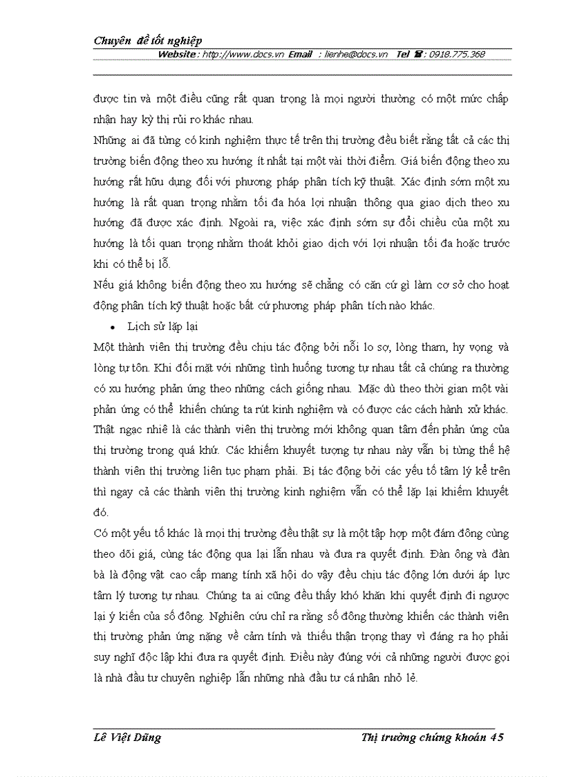 image for page Áp dụng phân tích kỹ thuật trong phân tích và đầu tư chứng khoán