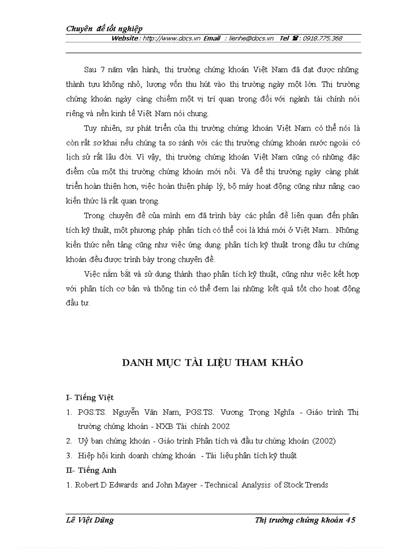 image for page Áp dụng phân tích kỹ thuật trong phân tích và đầu tư chứng khoán