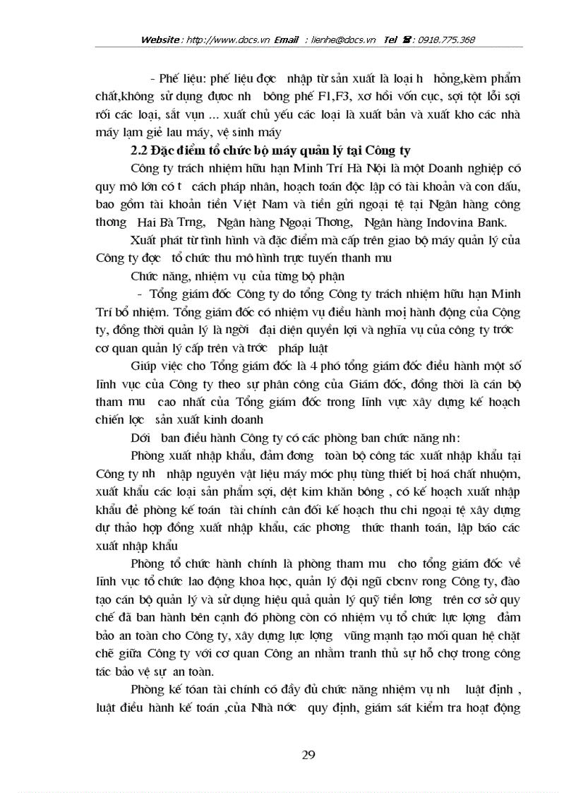 image for page Kế toán nguyên vật liệu tại Công ty trách nhiệm hữu hạn Minh Trí Hà Nội