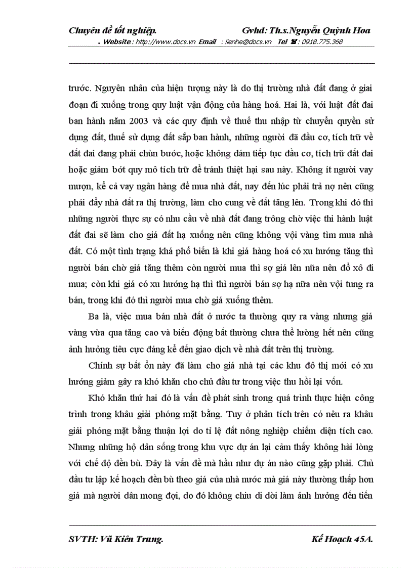 image for page Đánh giá hiệu quả của dự án đầu tư xây dựng cơ sở hạ tầng khu đô thị mới Đồng Văn tỉnh Hà Nam