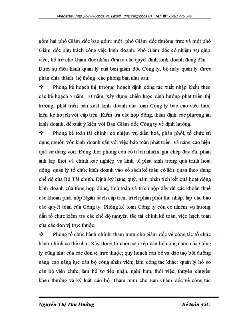 image for page Hoàn thiện kế toán nghiệp vụ xuất khẩu hàng hóa tại Công ty Cổ phần Xuất Nhập khẩu Hà Tây