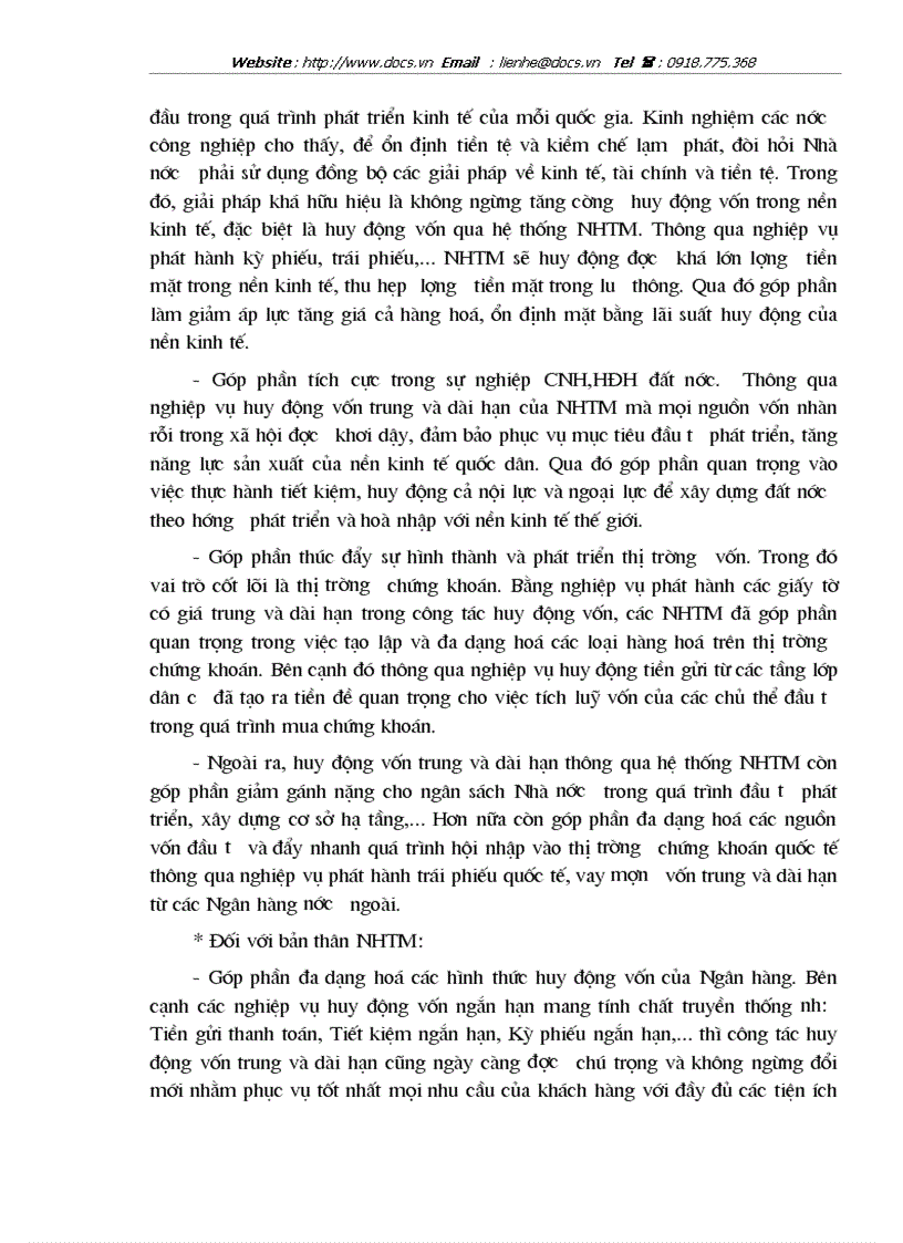 image for page 1số giải pháp nhằm mở rộng huy động vốn trung và dài hạn tại ngânhàng NHĐT PT BIDV Việt Nam
