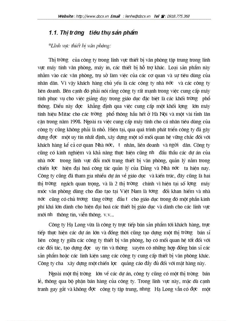 image for page Ứng dụng Marketing trong việc nâng cao hiệu quả hoạt động kinh doanh ở công ty kỹ thuật công nghệ Hạ Long