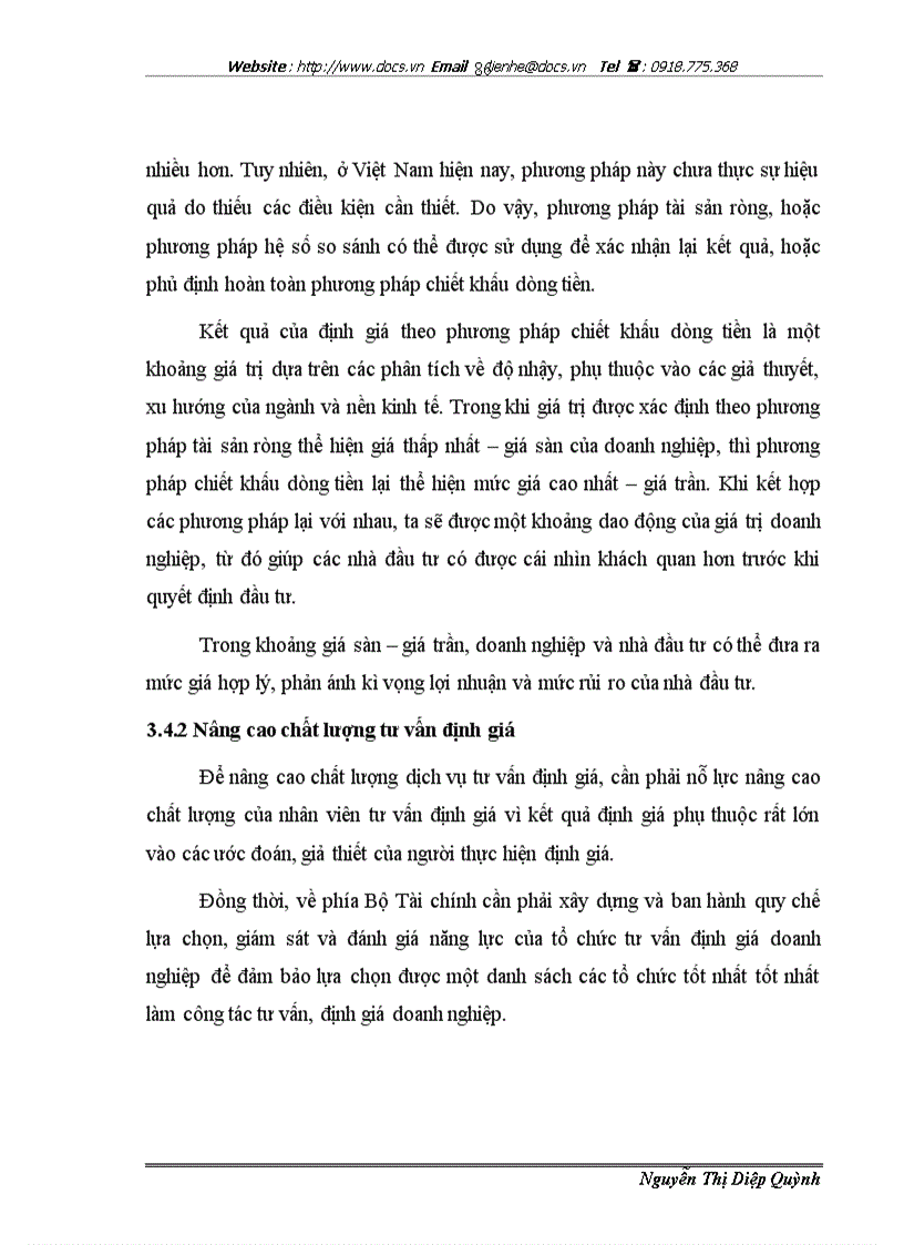 image for page Ứng dụng phương pháp chiết khấu dòng tiền trong định giá công ty cổ phần BIBICA