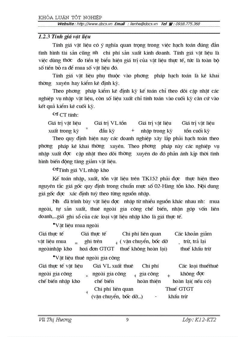 image for page Hoàn thiện kế toán nguyên vật liệu tại công ty cổ phần Sông Đà Thăng Long