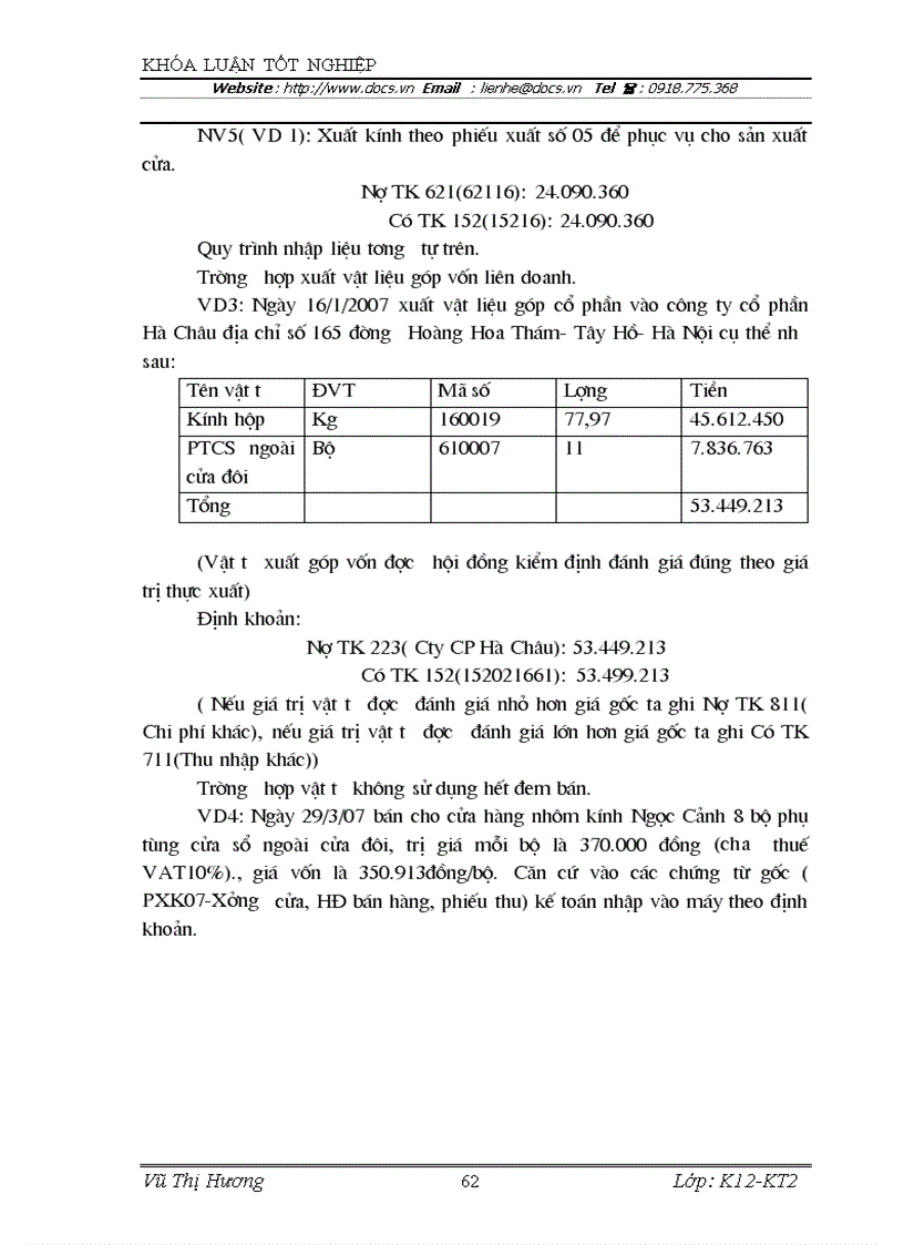 image for page Hoàn thiện kế toán nguyên vật liệu tại công ty cổ phần Sông Đà Thăng Long