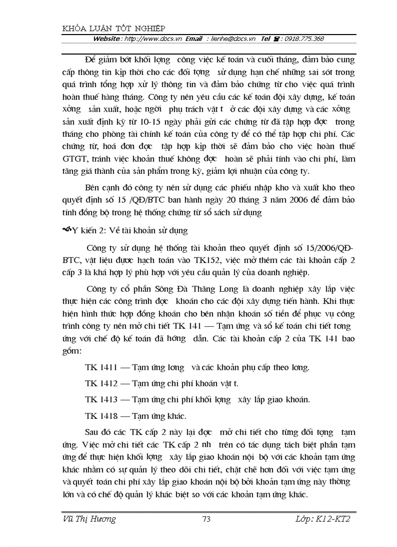 image for page Hoàn thiện kế toán nguyên vật liệu tại công ty cổ phần Sông Đà Thăng Long