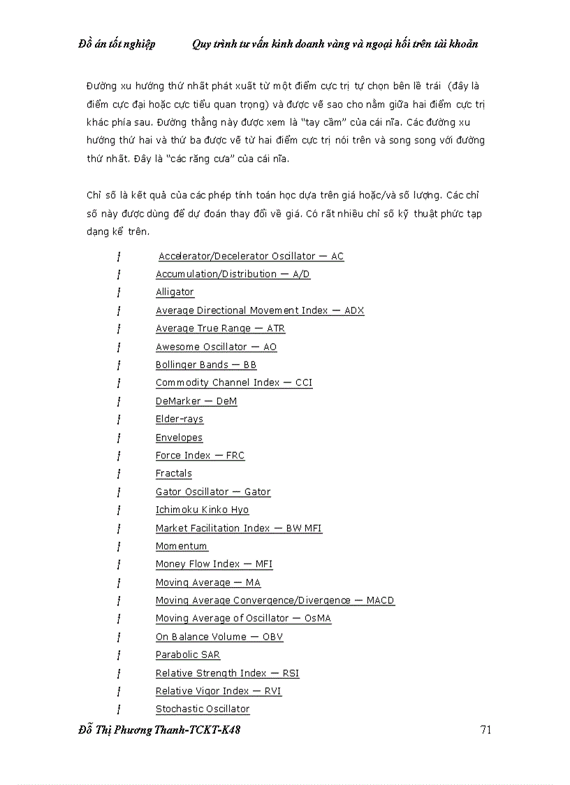 image for page Quy trình tư vấn kinh doanh vàng và ngọai hối trên tài khoản