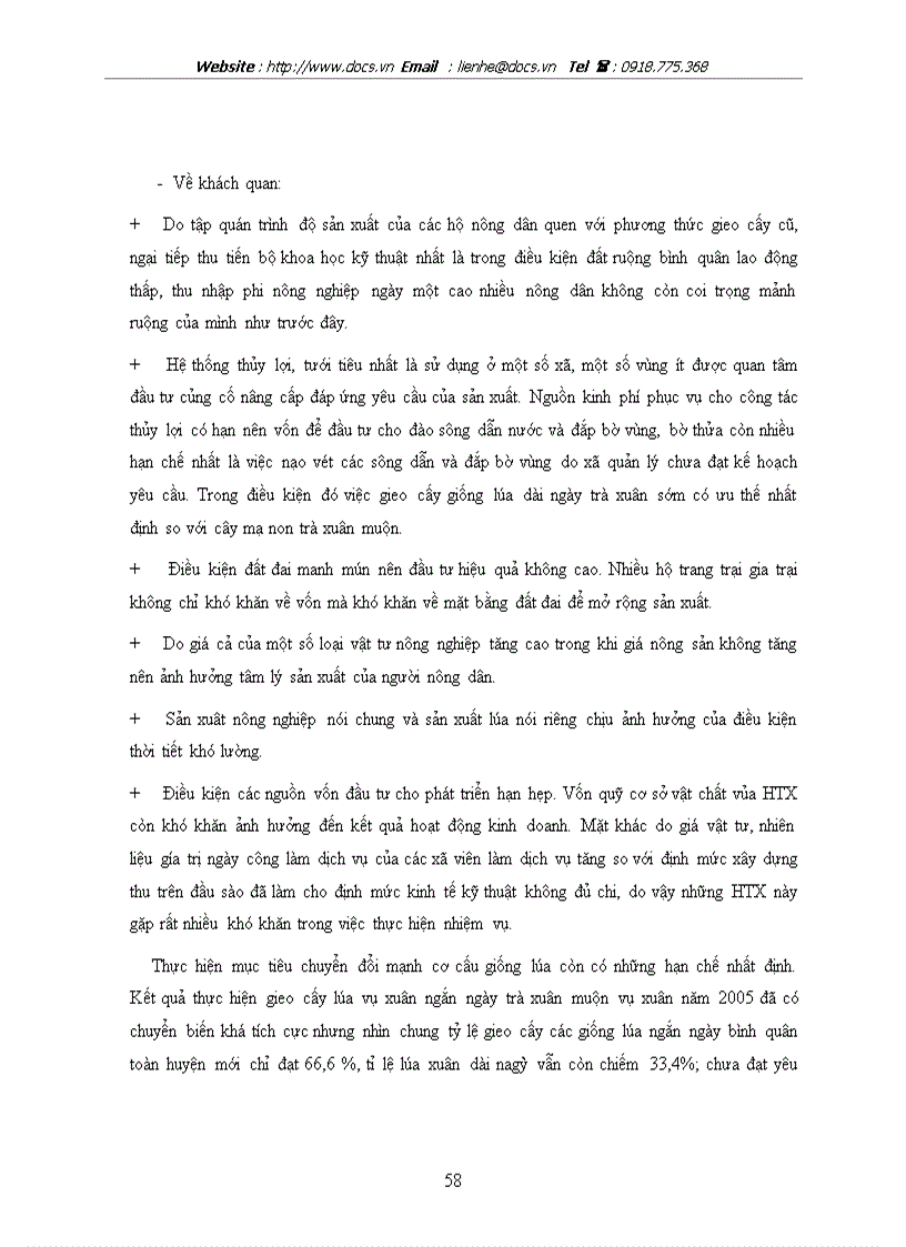 image for page Thực trạng và một số giải pháp nâng cao hiệu quả sản xuất lúa ở huyện Quỳnh Phụ tỉnh Thái Bình