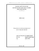 Tổng quan các phương pháp xử lí nước thải dệt nhuộm