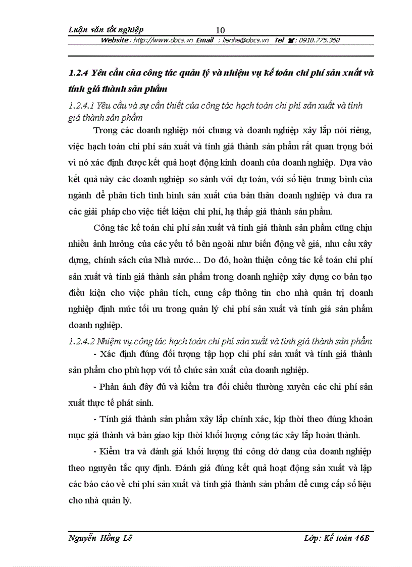 image for page Hoàn thiện công tác kế toán chi phí sản xuất và tính gíá thành sản phẩm xây lắp tại Công ty cổ phần đầu tư và phát triển cơ sở hạ tầng Quảng Trị