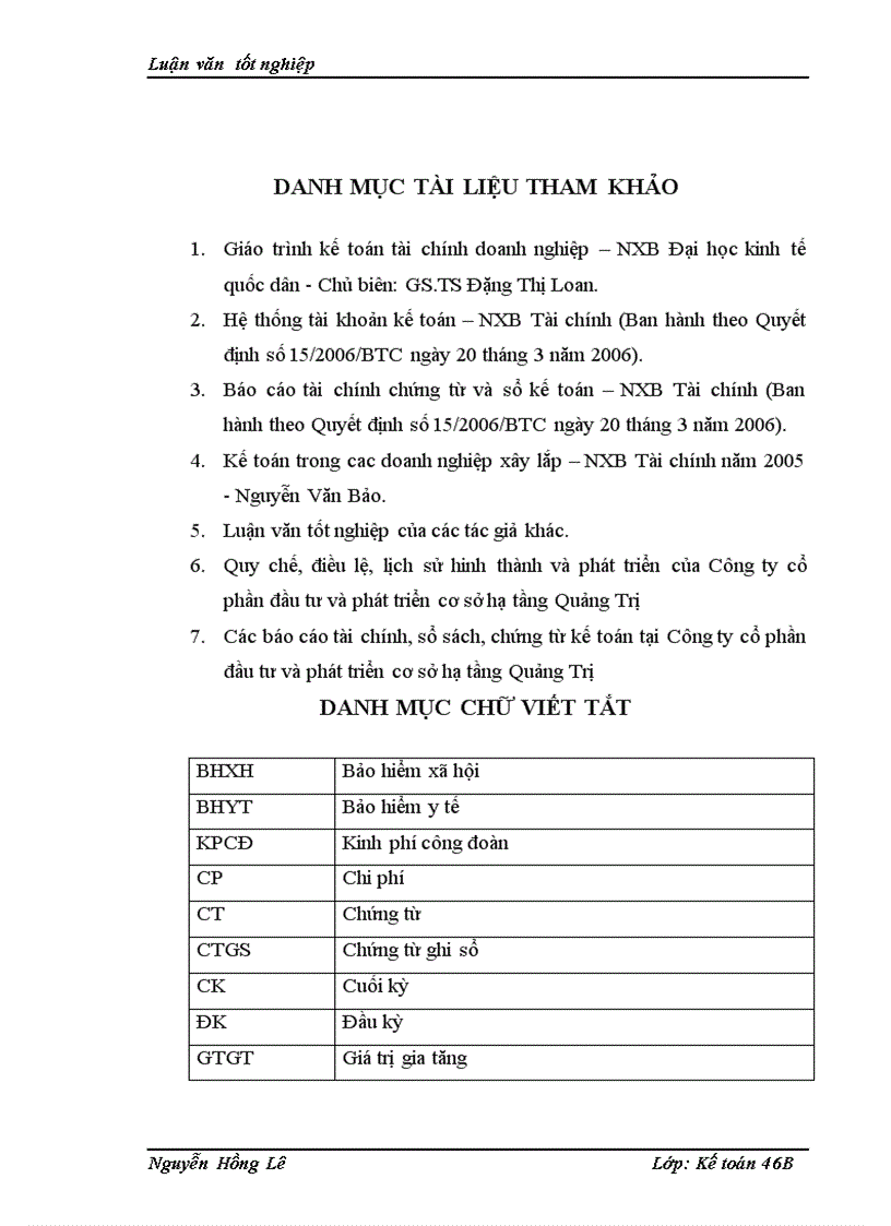 image for page Hoàn thiện công tác kế toán chi phí sản xuất và tính gíá thành sản phẩm xây lắp tại Công ty cổ phần đầu tư và phát triển cơ sở hạ tầng Quảng Trị