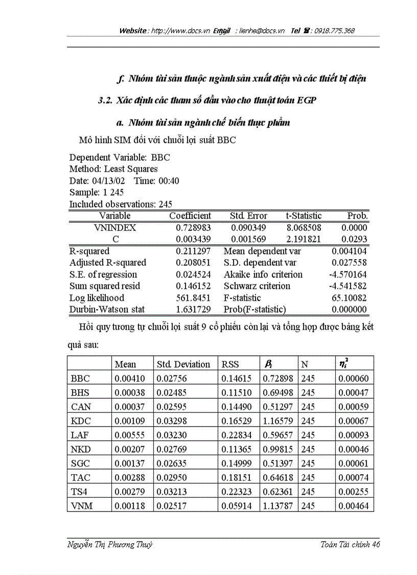 image for page Ứng dụng định giá cổ phiếu nhờ mô hình SIM và APT vào xây dựng danh mục đầu tư và áp dụng tại BSC