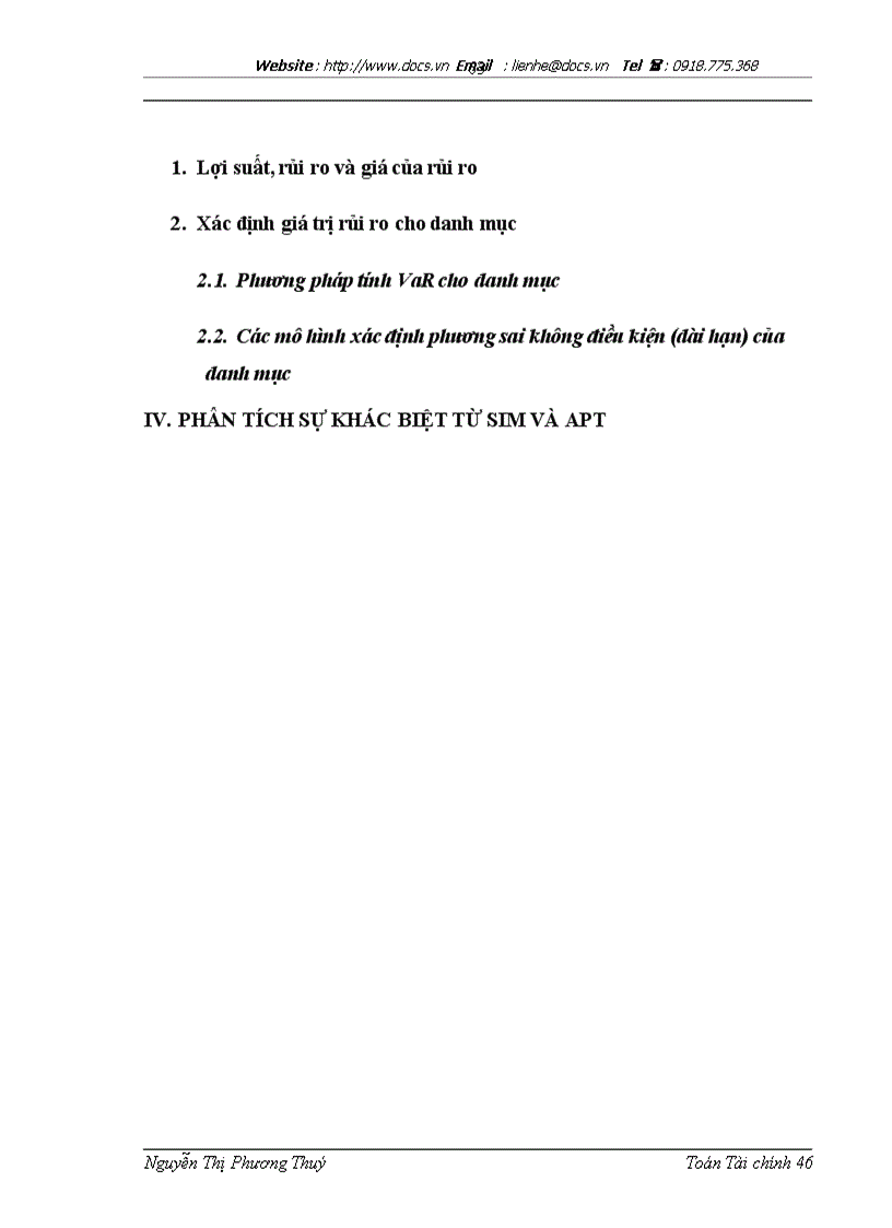 image for page Ứng dụng định giá cổ phiếu nhờ mô hình SIM và APT vào xây dựng danh mục đầu tư và áp dụng tại BSC