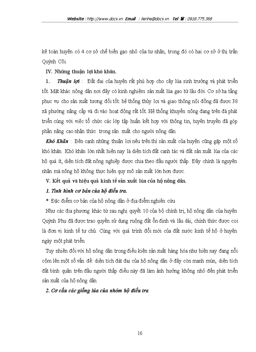 image for page Thực trạng và một số giải pháp nâng cao hiệu quả sản xuất lúa ở huyện Quỳnh Phụ tỉnh Thái Bình