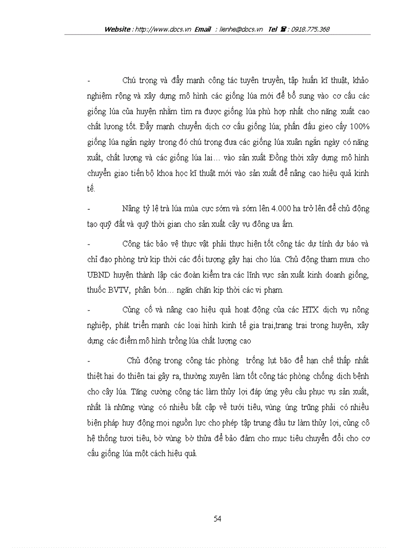 image for page Thực trạng và một số giải pháp nâng cao hiệu quả sản xuất lúa ở huyện Quỳnh Phụ tỉnh Thái Bình