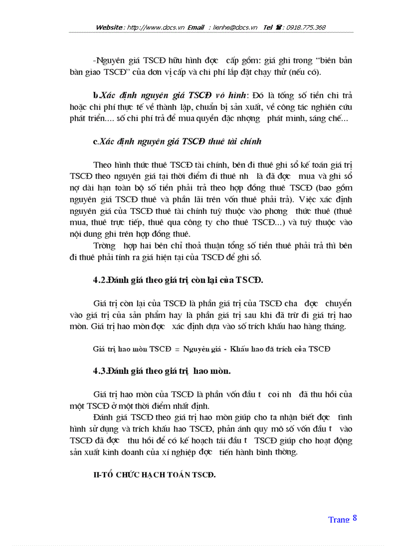 image for page Tổ chức hạch toán TSCĐ với việc nâng cao hiệu quả sử dụng TSCĐ ở Công ty quản lý và sửa chữa đường bộ 234
