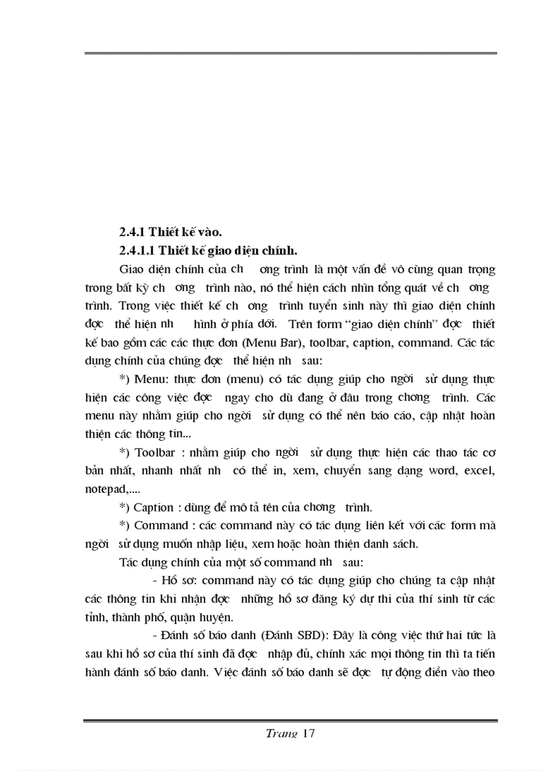 image for page Thiết kế và xây dựng phần mềm sắp xếp tiếng việt theo trường họ tên hỗ trợ cho việc tuyển sinh Đại học Cao đẳng