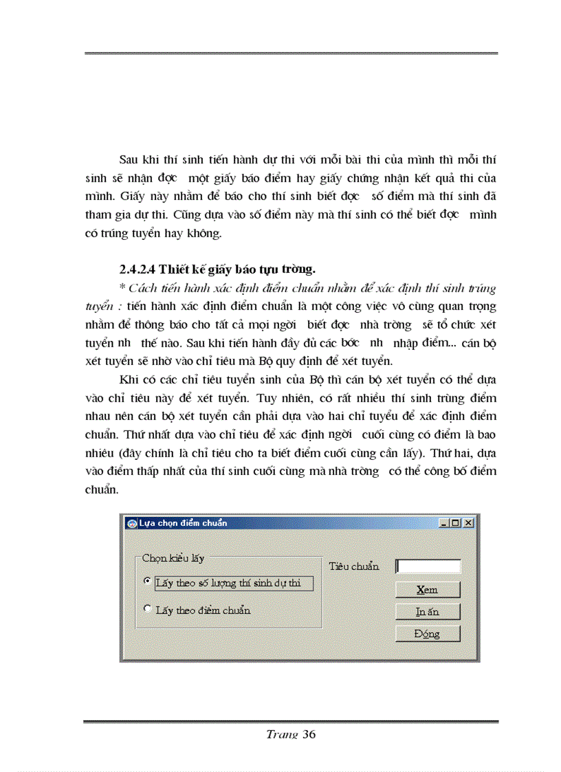 image for page Thiết kế và xây dựng phần mềm sắp xếp tiếng việt theo trường họ tên hỗ trợ cho việc tuyển sinh Đại học Cao đẳng