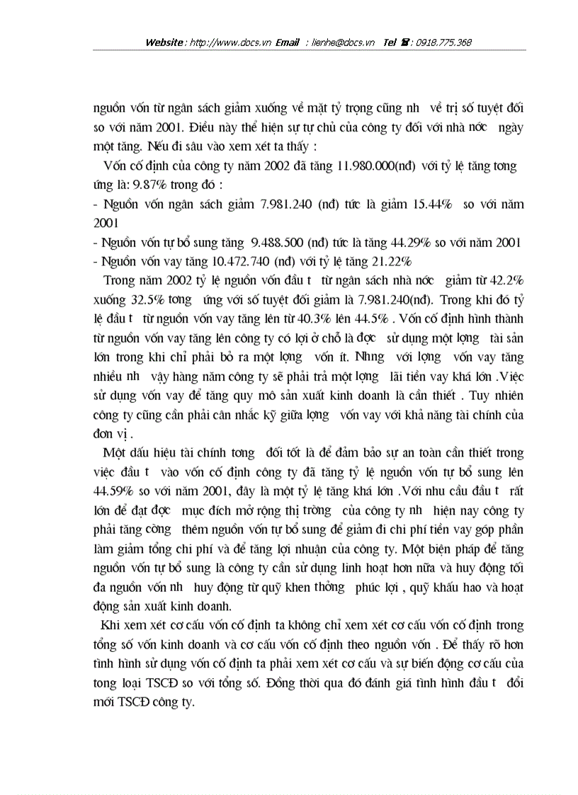 image for page Những vấn đề chung về vốn cố định và hiệu quả sử dụng vốn cố định của doanh nghiệp