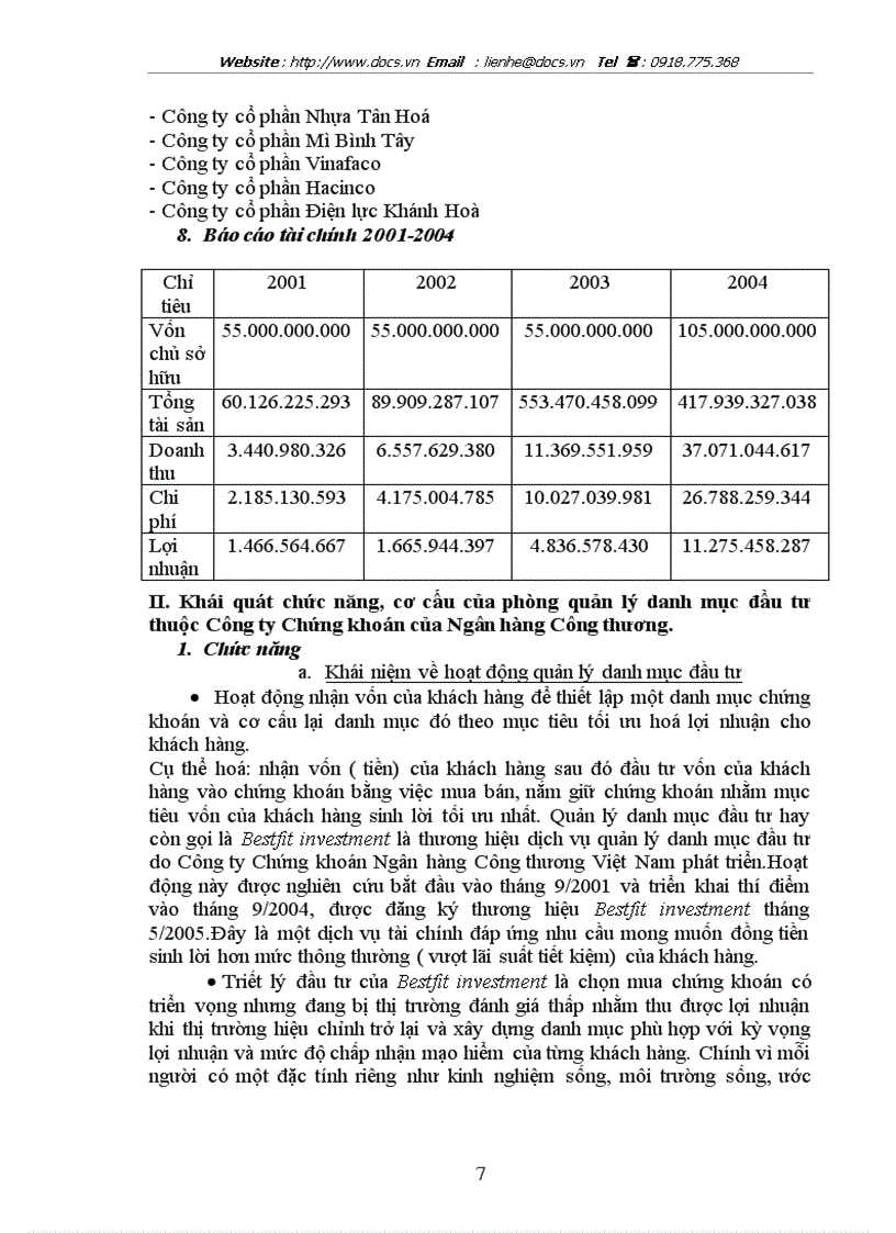 image for page Tại Công ty Chứng Khoán ngân hàng công thương Việt Nam VietinBank