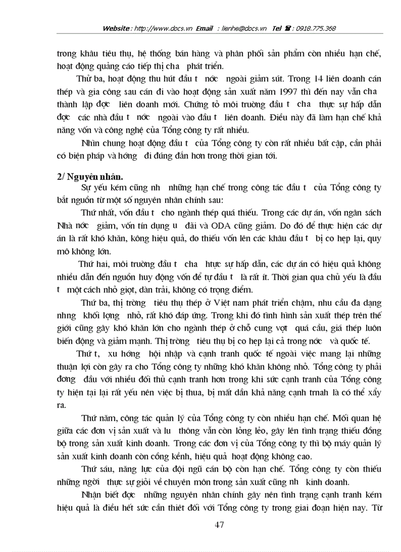 image for page Đầu tư nâng cao khả năng cạnh tranh của Tổng công ty thép Việt nam