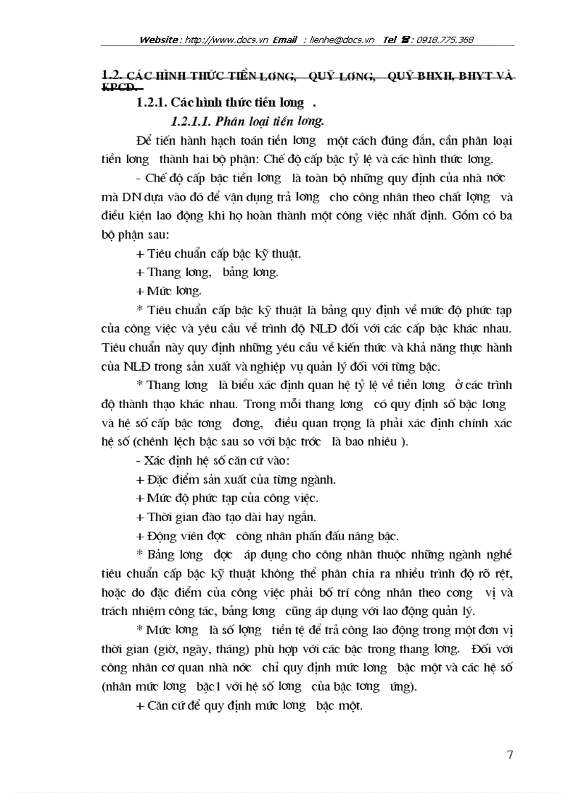 image for page Tổ chức hạch toán tiền lương và các khoản trích theo lương tại Công ty cổ phần Chương Dương