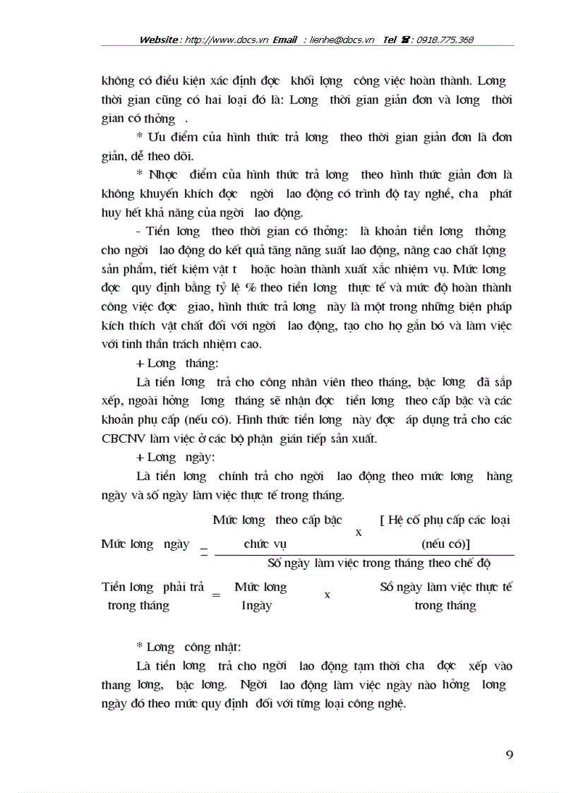 image for page Tổ chức hạch toán tiền lương và các khoản trích theo lương tại Công ty cổ phần Chương Dương