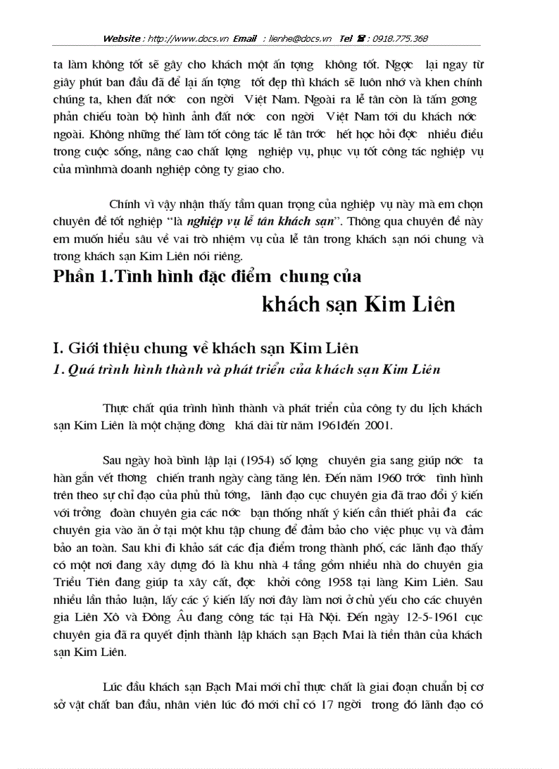 image for page Là nghiệp vụ lễ tân khách sạn