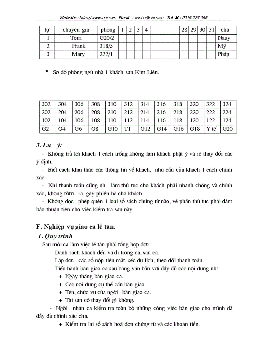 image for page Là nghiệp vụ lễ tân khách sạn