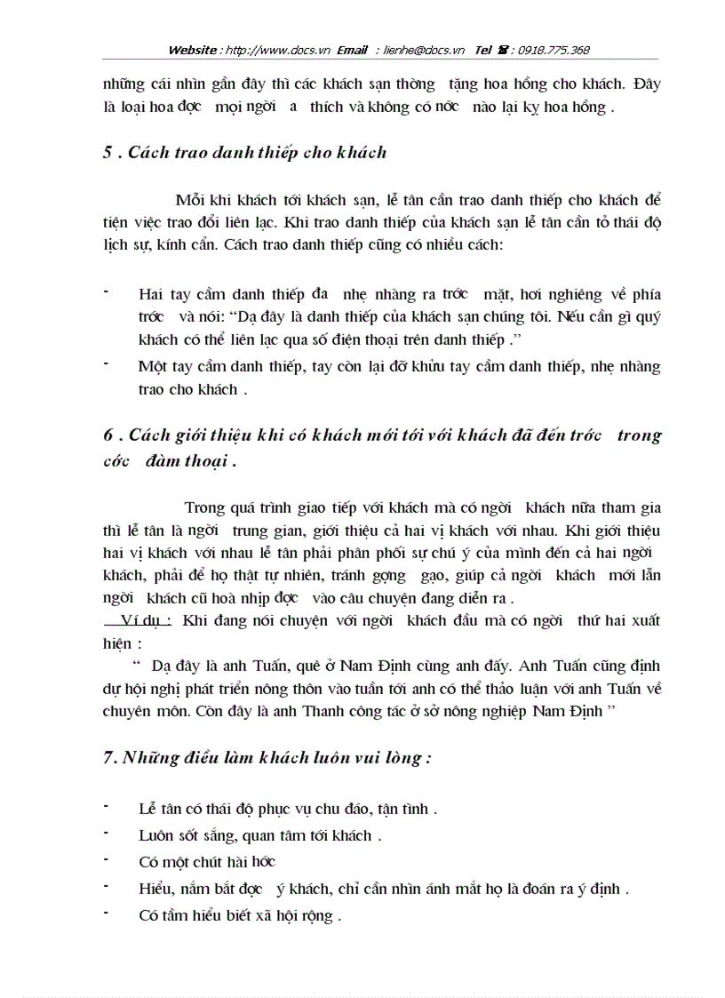 image for page Là nghiệp vụ lễ tân khách sạn