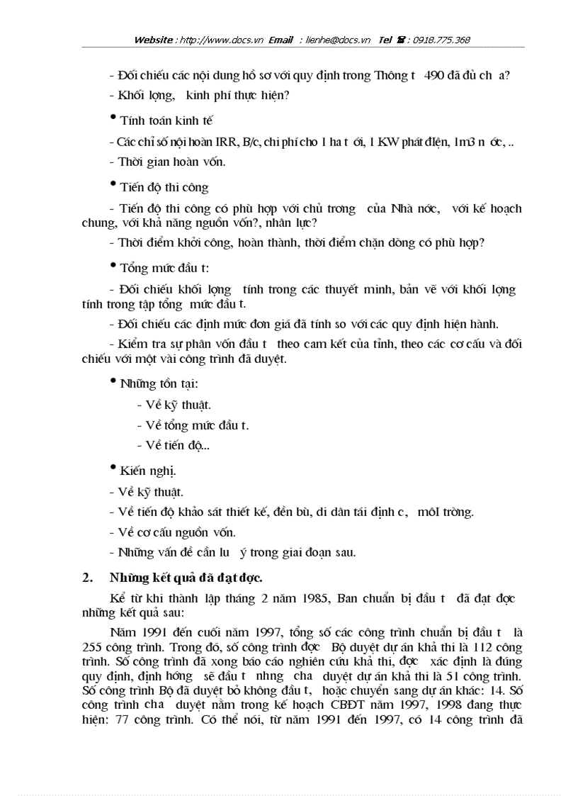 image for page Tại Ban chuẩn bị đầu tư