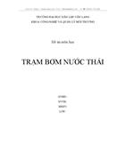 Trạm bơm nước thải