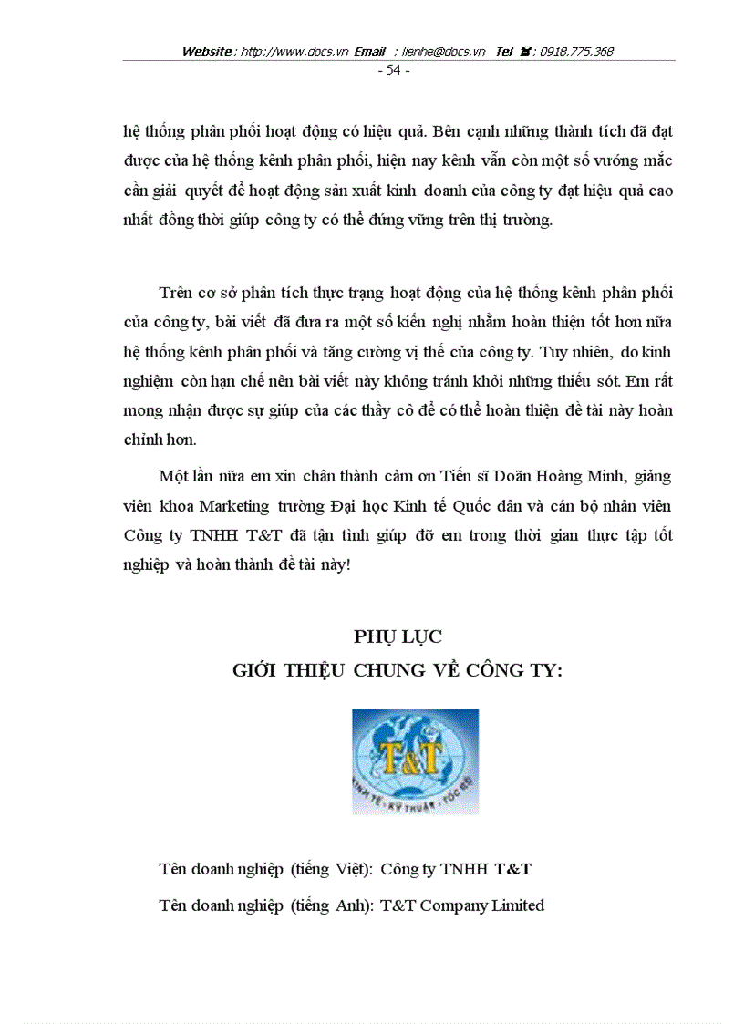 image for page Thực trạng và một vài giải pháp cho kênh phân phối sản phẩm xe gắn máy của Công ty TNHH T T trên thị trường Việt Nam