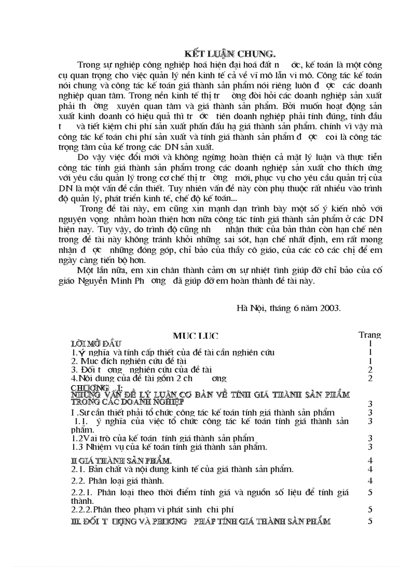 image for page Tính Giá Thành Sản Xuất Của Sản Phẩm Sản Xuất